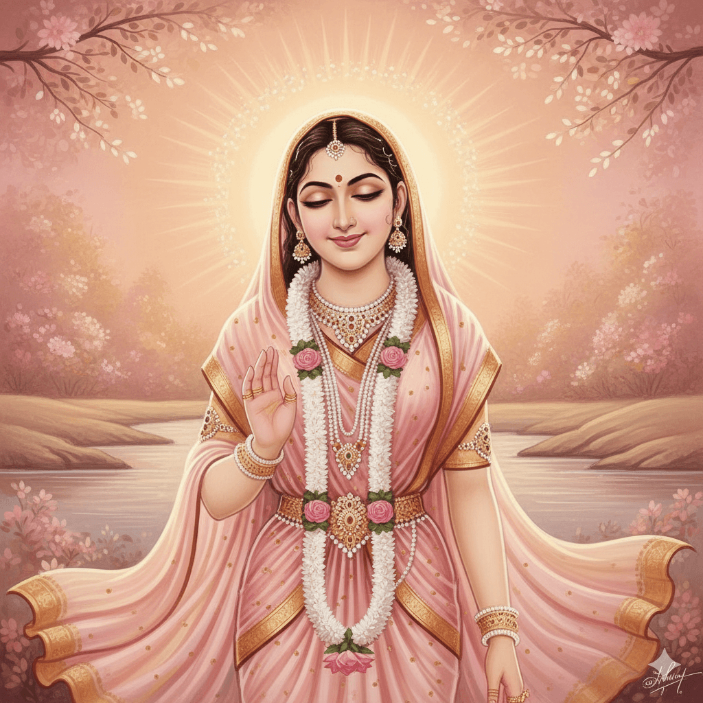 Radha Smiling