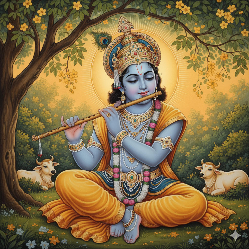 Krishna with Flute