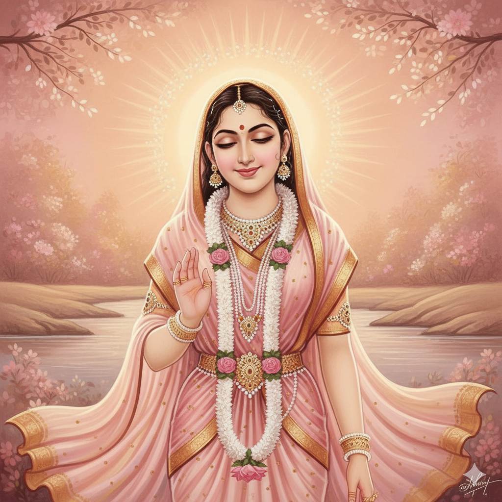 Radha Smiling
